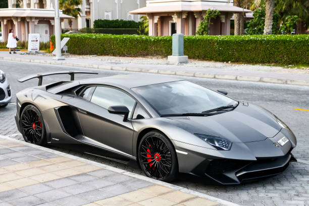 Lamborghini Aventador Gris